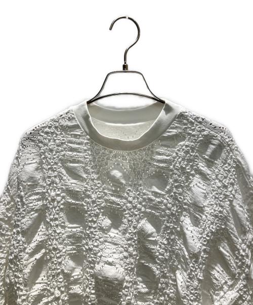 CITYSHOP（シティショップ）CITYSHOP (シティショップ) 2026年モデル LACE Tシャツ ホワイト サイズ:Freeの古着・服飾アイテム