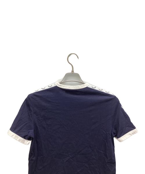 FRED PERRY（フレッドペリー）FRED PERRY (フレッドペリー) Taped Ringer T-Shirt ネイビー サイズ:Sの古着・服飾アイテム