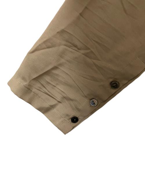 Conte（コンテ）Conte (コンテ) キュプラシルク シャツ カーキ サイズ:FREEの古着・服飾アイテム