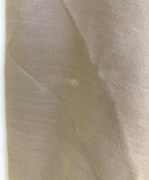 Conte（コンテ）Conte (コンテ) キュプラシルク シャツ カーキ サイズ:FREEの古着・服飾アイテム