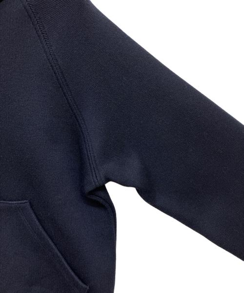 BETOUPE（ベトゥープ）BETOUPE (ベトゥープ) SIX DEVE ニットフーディー ネイビー サイズ:32の古着・服飾アイテム