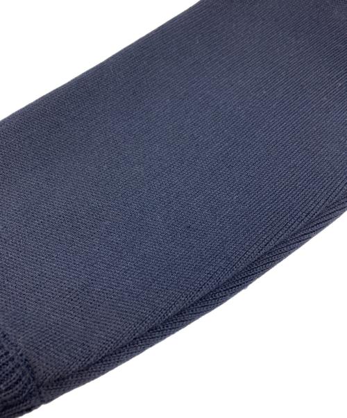 BETOUPE（ベトゥープ）BETOUPE (ベトゥープ) SIX DEVE ニットフーディー ネイビー サイズ:32の古着・服飾アイテム