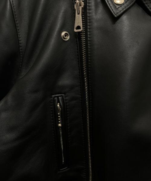 Lewis Leathers（ルイスレザース）Lewis Leathers (ルイスレザース) AVIAKIT ライダースジャケット ブラック サイズ:42の古着・服飾アイテム