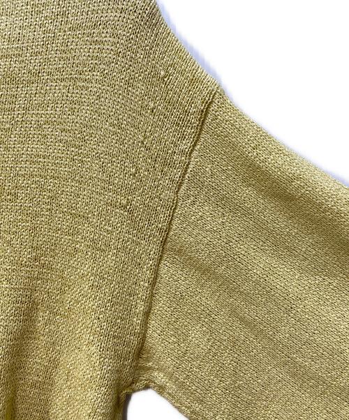 IENA（イエナ）IENA (イエナ) テープヤーン パフ 2WAY プルオーバー イエロー サイズ:FREE 未使用品の古着・服飾アイテム