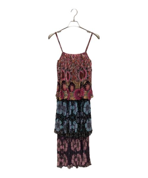 Desigual（デシグアル）Desigual (デシグアル) ティアードワンピース マルチカラー サイズ:L 未使用品の古着・服飾アイテム