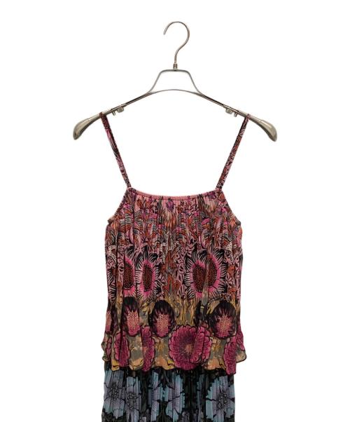 Desigual（デシグアル）Desigual (デシグアル) ティアードワンピース マルチカラー サイズ:L 未使用品の古着・服飾アイテム