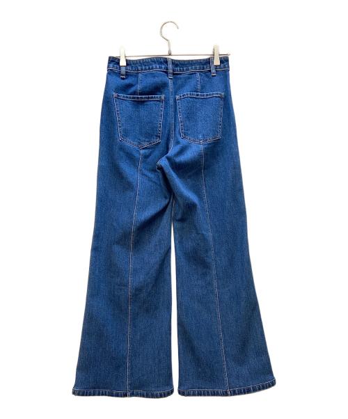 theory（セオリー）theory (セオリー) デニムパンツ/Essential Denim Fluid Flare Jean ブルー サイズ:25の古着・服飾アイテム
