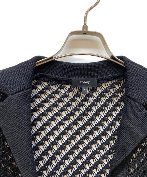 theory（セオリー）theory (セオリー) ニットシャツ/Sheen Cotton Camp Collar Shirt ブラック サイズ:Sの古着・服飾アイテム