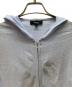 中古・古着 theory (セオリー) ジップパーカー/Sheer Crepe Zip Up Hoodie ライトブルー サイズ:S：4000円