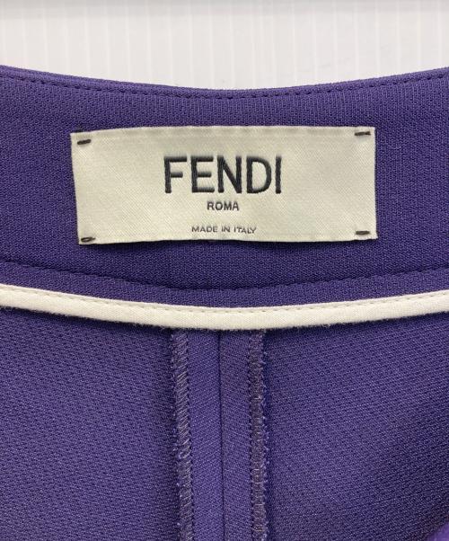 FENDI（フェンディ）FENDI (フェンディ) ショートパンツ パープル サイズ:42の古着・服飾アイテム