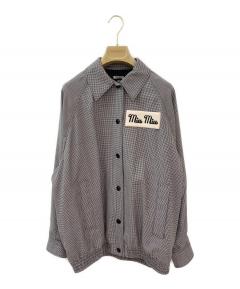 中古・古着通販】MIU MIU (ミュウミュウ) ニットポロシャツ サイズ:36