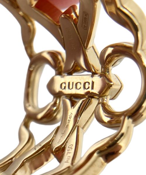 GUCCI（グッチ）GUCCI (グッチ) ホースビットリング K18YG SIZE 13 サイズ:13の古着・服飾アイテム