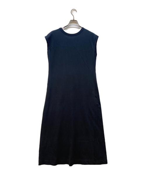 SLOANE（スローン）SLOANE (スローン) コットン天竺フレンチスリーブワンピース ブラック サイズ:2の古着・服飾アイテム
