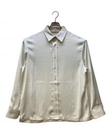 Acne studios（アクネ ストゥディオズ）の古着「Satin Shirt」｜ホワイト