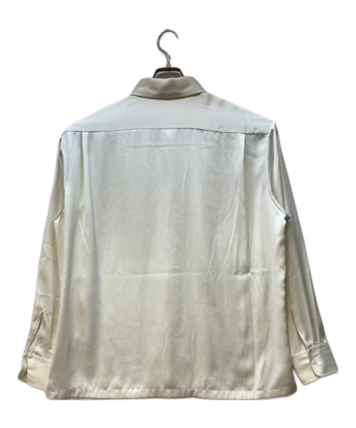 Acne studios（アクネ ストゥディオズ）Acne studios (アクネ ストゥディオズ) Satin Shirt ホワイト サイズ:46の古着・服飾アイテム