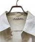 中古・古着 Acne studios (アクネ ストゥディオズ) Satin Shirt ホワイト サイズ:46：9000円