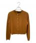 theory（セオリー）の古着「REGAL WOOL CROP CARDI S」｜ブラウン
