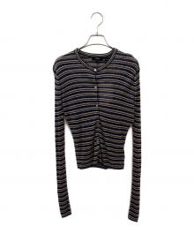 theory（セオリー）の古着「Neo Sag Harbor Cropped Cardigan」｜ネイビー