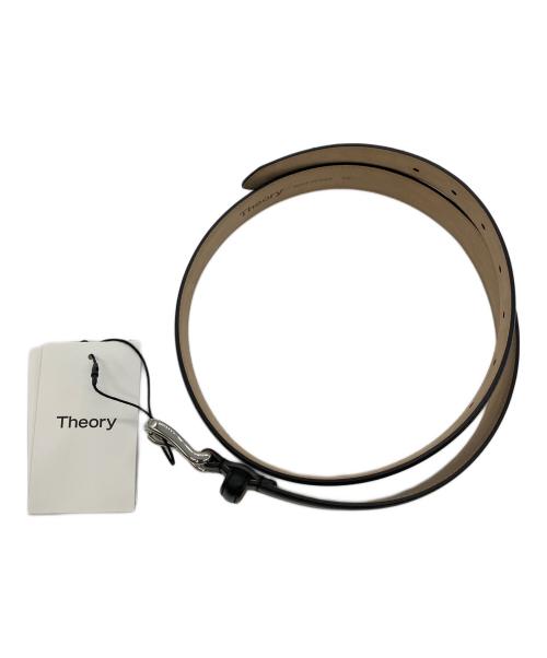 theory（セオリー）theory (セオリー) smooth cow soft square belt ブラック 未使用品の古着・服飾アイテム