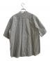 DANTON (ダントン) BAND COLLAR SHIRT SS ライトグレー サイズ:42：5000円