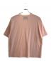 MAISON SPECIAL (メゾンスペシャル) Wool Yarn Prime-Over Short Sleeve Crew Neck T-Shirt ピンク サイズ:SIZE 1：5000円