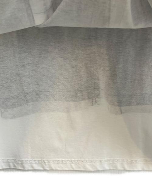 MAISON SPECIAL（メゾンスペシャル）MAISON SPECIAL (メゾンスペシャル) Lingerie Trompe l'oeil T-Shirt ホワイト サイズ:SIZE FREEの古着・服飾アイテム
