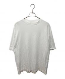ATON（エイトン）の古着「FRESCA PLATE OVERSIZED T-SHIRT」｜ホワイト
