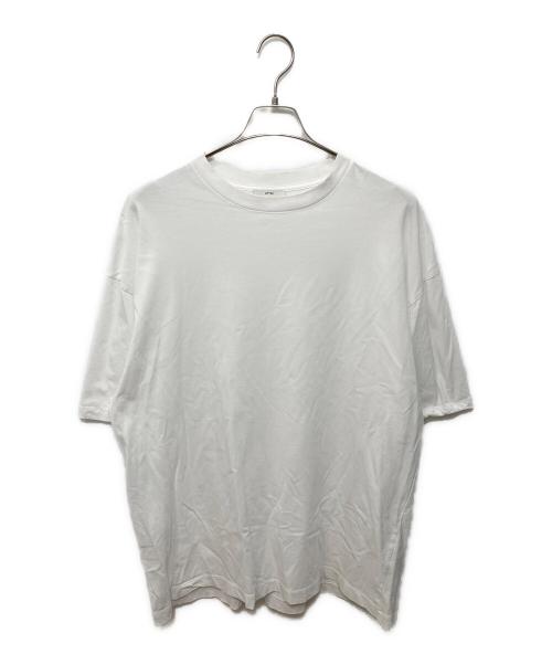 ATON（エイトン）ATON (エイトン) FRESCA PLATE OVERSIZED T-SHIRT ホワイト サイズ:06の古着・服飾アイテム