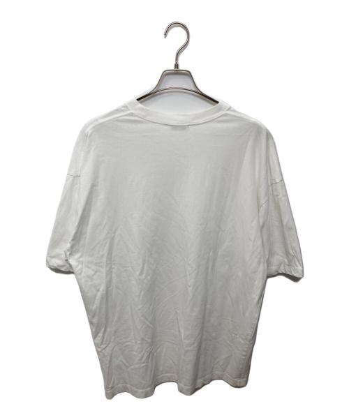 ATON（エイトン）ATON (エイトン) FRESCA PLATE OVERSIZED T-SHIRT ホワイト サイズ:06の古着・服飾アイテム