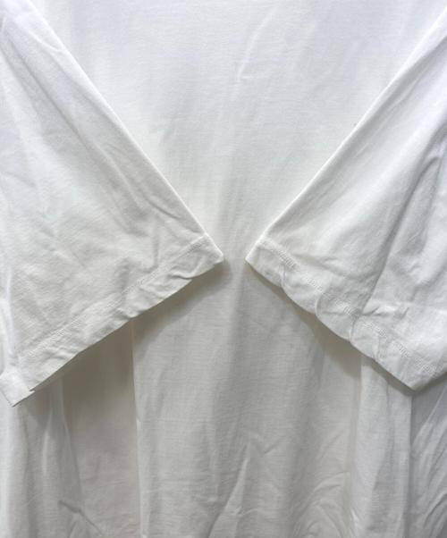 ATON（エイトン）ATON (エイトン) FRESCA PLATE OVERSIZED T-SHIRT ホワイト サイズ:06の古着・服飾アイテム