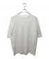 ATON（エイトン）の古着「FRESCA PLATE OVERSIZED T-SHIRT」｜ホワイト