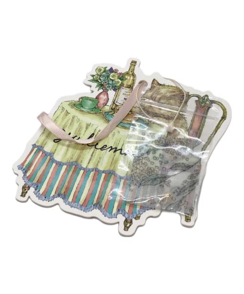 yukiemon（ユキエモン）yukiemon (ユキエモン) リボンボーダーブラウス/Ribbon-detail striped blouse アイボリー サイズ:Mの古着・服飾アイテム