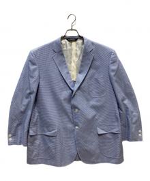 BROOKS BROTHERS（ブルックスブラザーズ）の古着「テーラードジャケット」｜ブルー×ホワイト