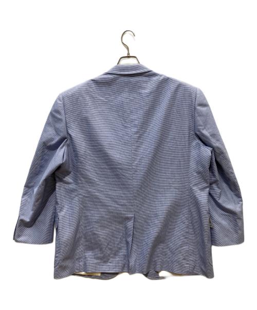 BROOKS BROTHERS（ブルックスブラザーズ）BROOKS BROTHERS (ブルックスブラザーズ) テーラードジャケット ブルー×ホワイト サイズ:表記記名無しの古着・服飾アイテム