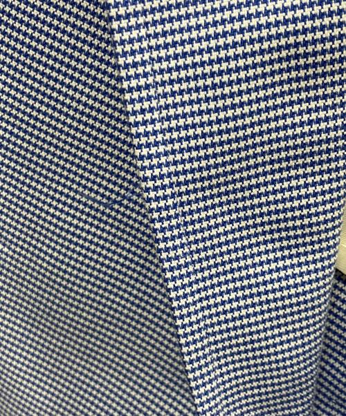 BROOKS BROTHERS（ブルックスブラザーズ）BROOKS BROTHERS (ブルックスブラザーズ) テーラードジャケット ブルー×ホワイト サイズ:表記記名無しの古着・服飾アイテム