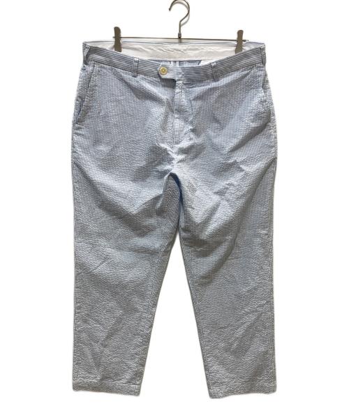BROOKS BROTHERS（ブルックスブラザーズ）BROOKS BROTHERS (ブルックスブラザーズ) シアサッカーパンツ ブルー×ホワイト サイズ:SISE 96cmの古着・服飾アイテム
