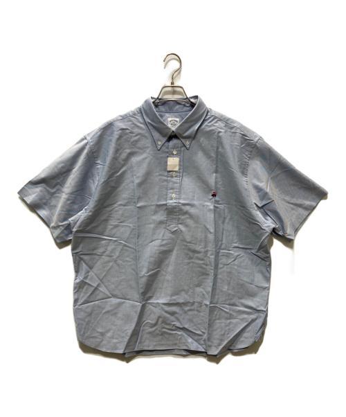 BROOKS BROTHERS（ブルックスブラザーズ）BROOKS BROTHERS (ブルックスブラザーズ) 半袖シャツ ブルー サイズ:XXL 未使用品の古着・服飾アイテム