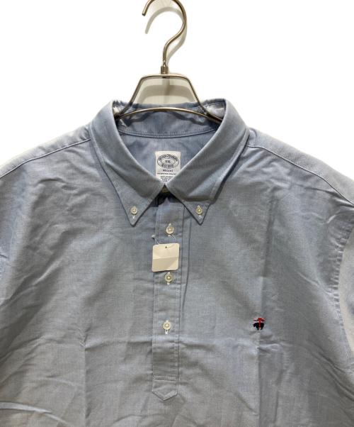 BROOKS BROTHERS（ブルックスブラザーズ）BROOKS BROTHERS (ブルックスブラザーズ) 半袖シャツ ブルー サイズ:XXL 未使用品の古着・服飾アイテム