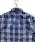 中古・古着 BROOKS BROTHERS (ブルックスブラザーズ) 半袖プルオーバーシャツ ブルー×ネイビー サイズ:XL：5000円