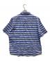 BROOKS BROTHERS (ブルックスブラザーズ) ボーダープルオーバーシャツ ブルー×ホワイト サイズ:XL：4000円