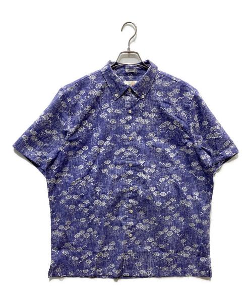 reyn spooner（レイン スプナー）reyn spooner (レイン スプナー) KYOTO SPRINGアロハシャツ ブルー サイズ:Ⅼの古着・服飾アイテム