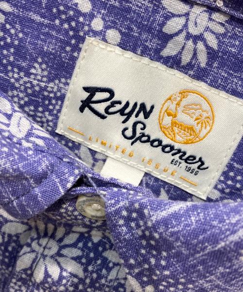 reyn spooner（レイン スプナー）reyn spooner (レイン スプナー) KYOTO SPRINGアロハシャツ ブルー サイズ:Ⅼの古着・服飾アイテム