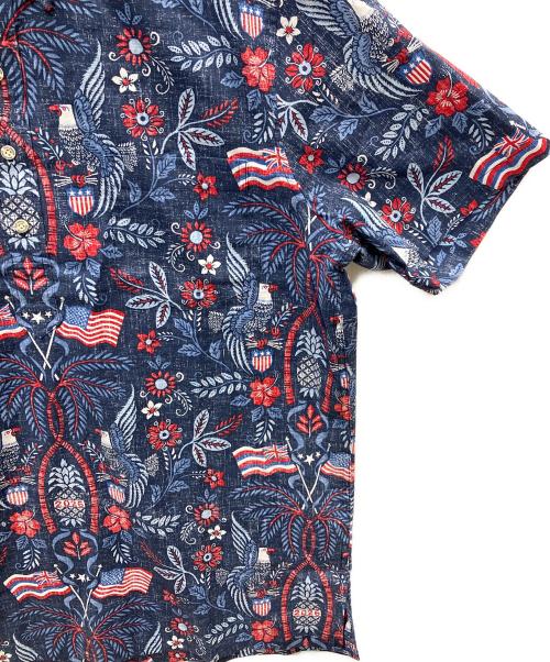 reyn spooner（レイン スプナー）reyn spooner (レイン スプナー) プルオーバーシャツ ネイビー サイズ:Ⅼ 未使用品の古着・服飾アイテム