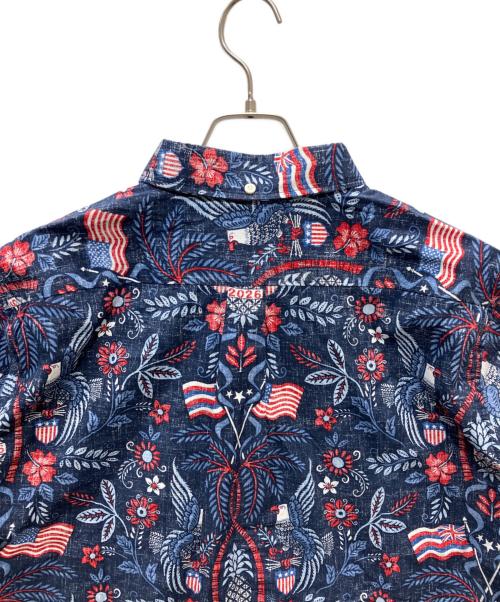 reyn spooner（レイン スプナー）reyn spooner (レイン スプナー) プルオーバーシャツ ネイビー サイズ:Ⅼ 未使用品の古着・服飾アイテム