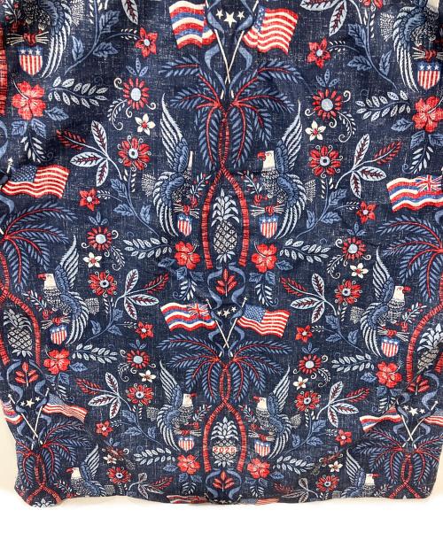 reyn spooner（レイン スプナー）reyn spooner (レイン スプナー) プルオーバーシャツ ネイビー サイズ:Ⅼ 未使用品の古着・服飾アイテム
