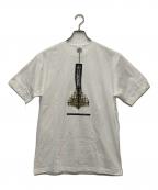 LOOPWHEELER×Wonderwallループウィラー×ワンダーウォール）の古着「プリントTシャツ」｜ホワイト