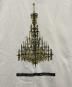 中古・古着 LOOPWHEELER (ループウィラー) Wonderwall (ワンダーウォール) プリントTシャツ ホワイト サイズ:LARGE 未使用品：8000円