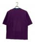 Columbiaknit (コロンビアニット) ヘンリーネックカットソー パープル サイズ:SIZE L：5000円
