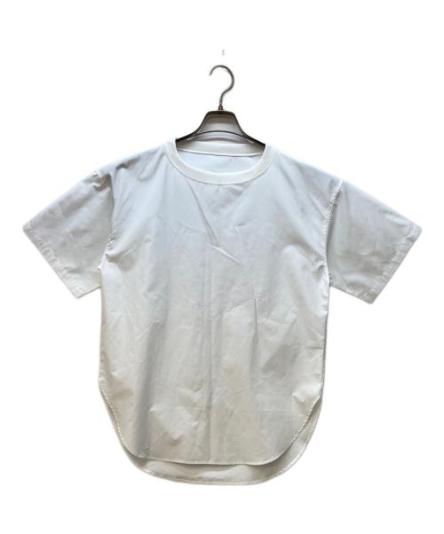 pois（ポワ）pois (ポワ) Long blouse tee ホワイト サイズ:FREEの古着・服飾アイテム