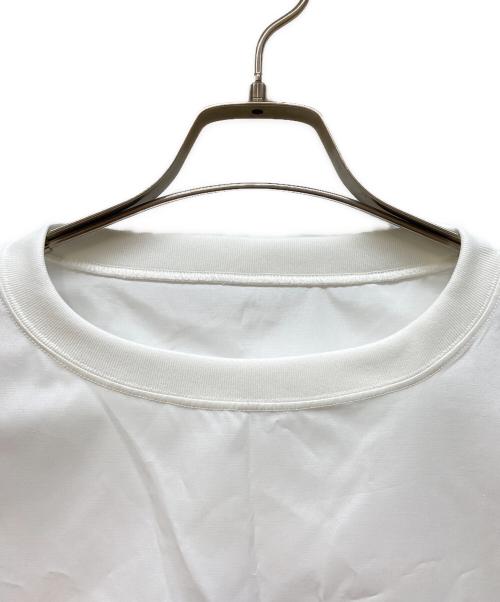 pois（ポワ）pois (ポワ) Long blouse tee ホワイト サイズ:FREEの古着・服飾アイテム